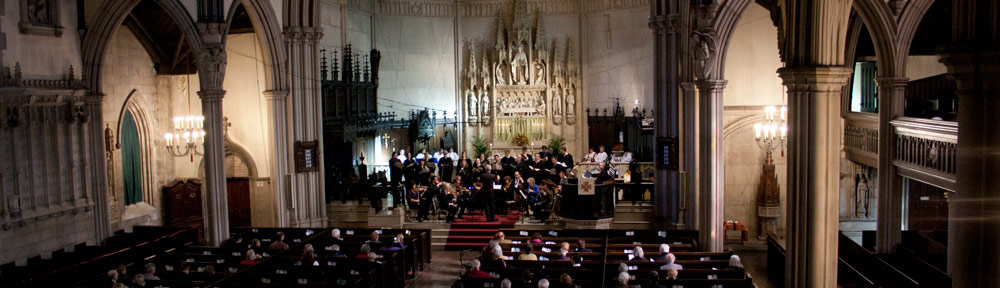 The main sancuary of Emmanuel Church