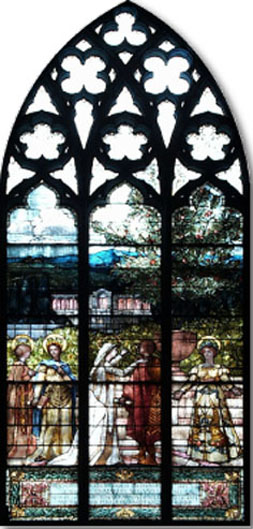 Emmanuel's Land Window before restoration
